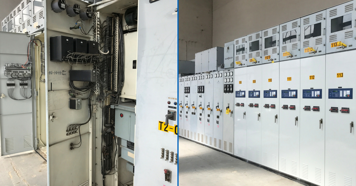 crews installed six new solid state relays, replacing electro-mechanical ones that had been in operation for over 65 years