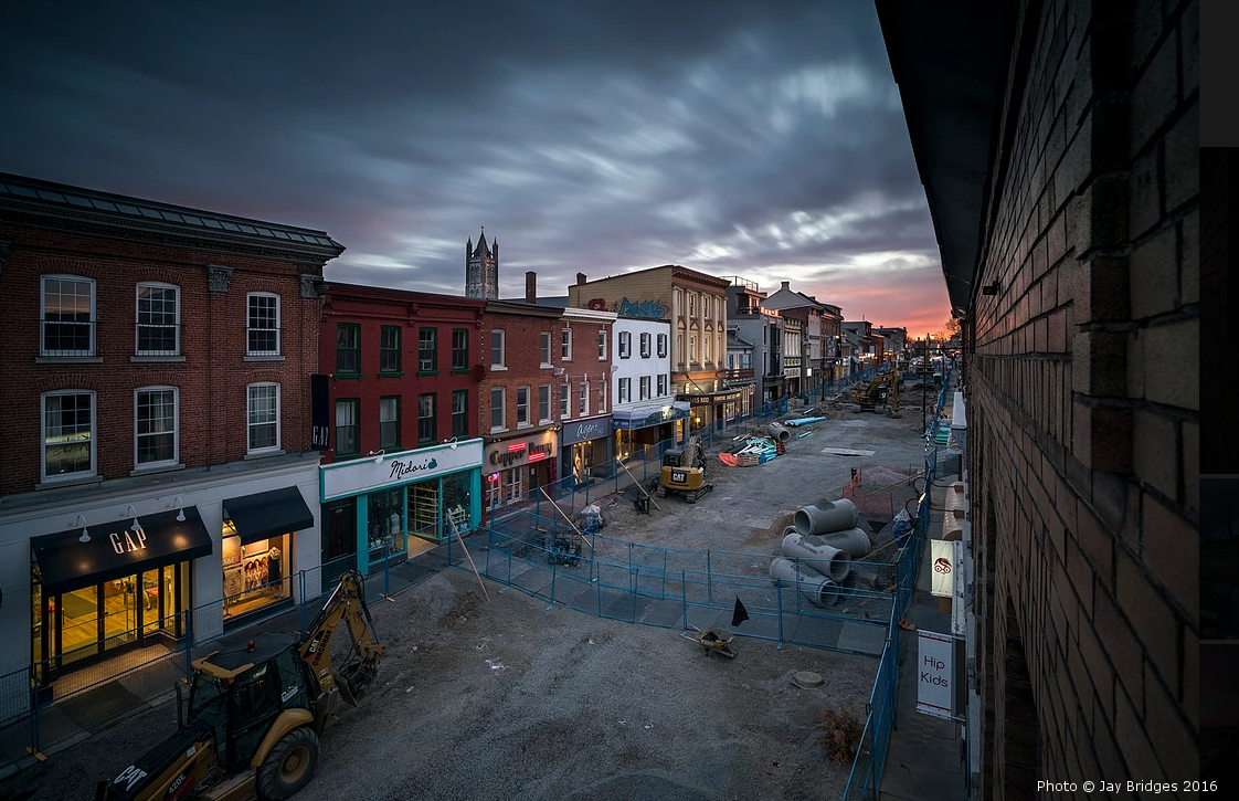 Princess St big dig